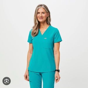 Figs Teal Scrubs